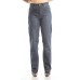 Zeme Organics Denim Sand Blast Relaxed Fit Jeans - For Women
